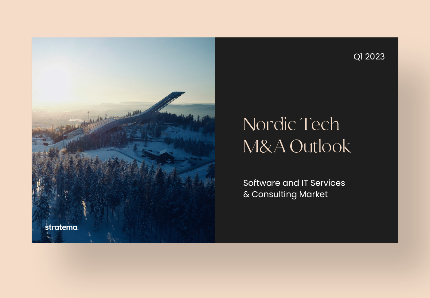 Nordic Tech M&A Outlook Q1-2023 hot off the press
