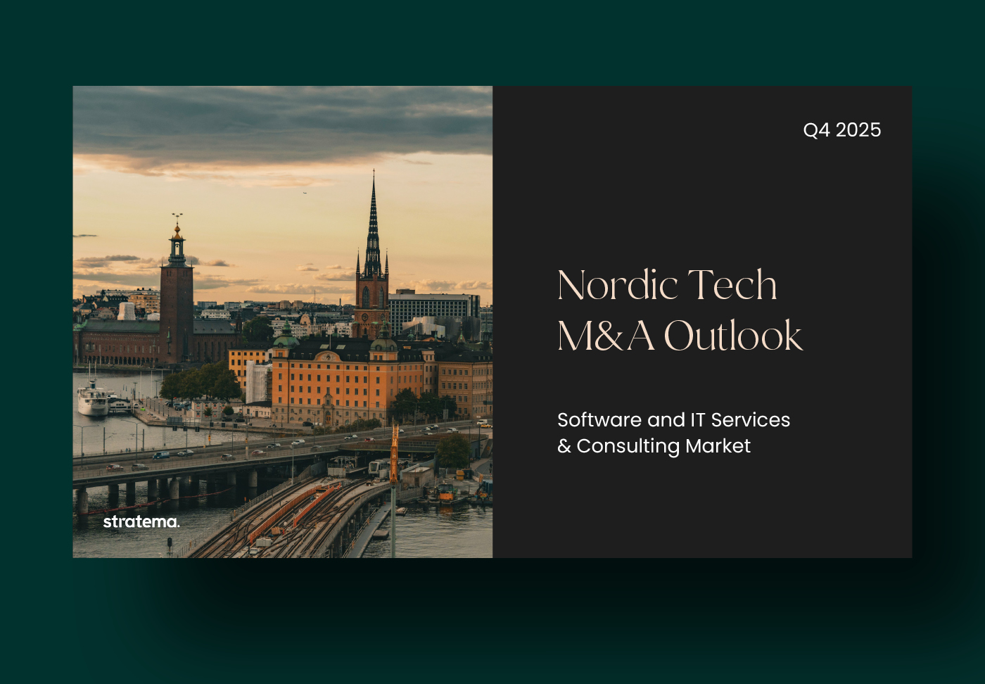 Markedsutsikter for M&A i nordisk teknologisektor Q4 2025