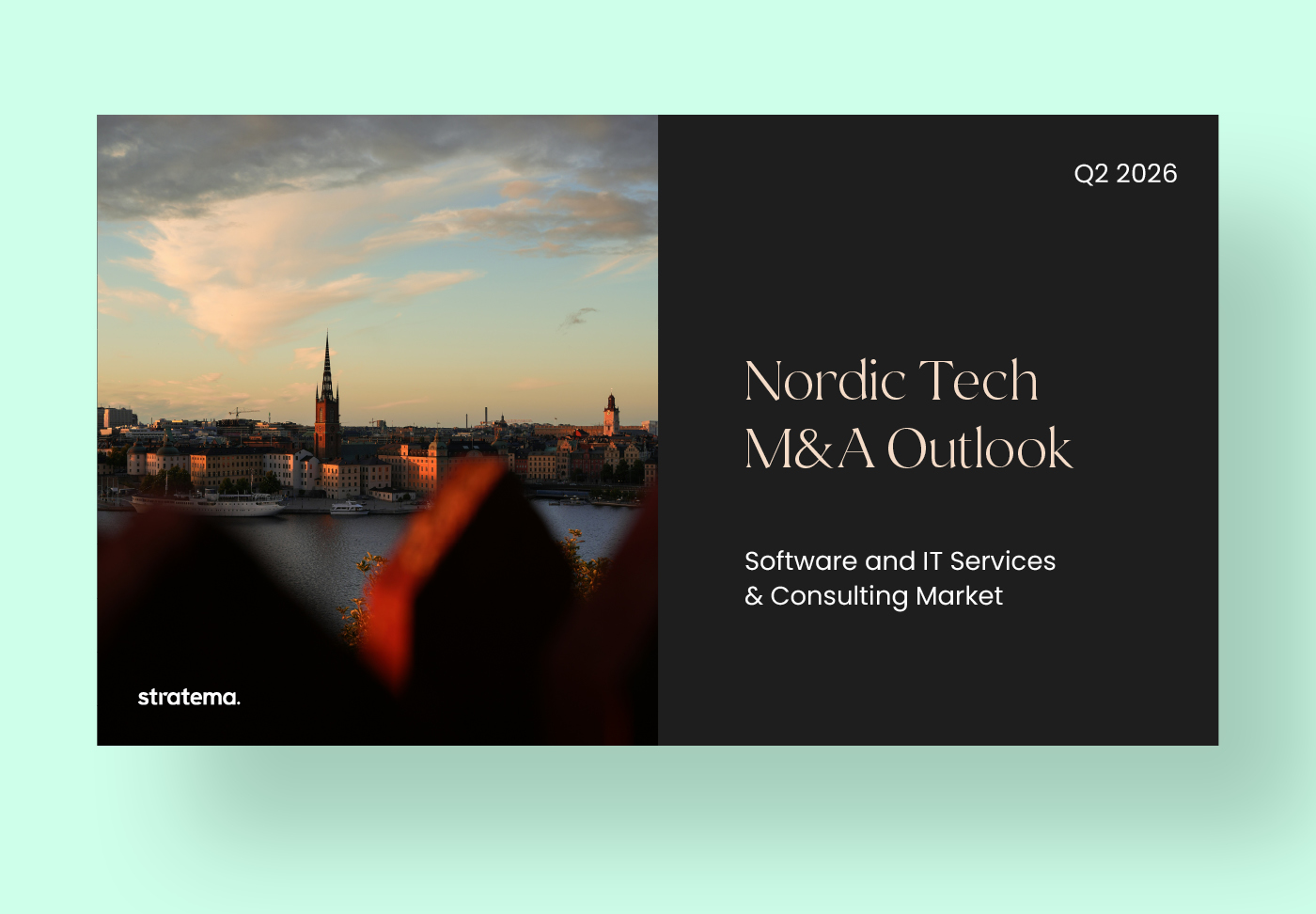 Markedsutsikter for M&A i nordisk teknologisektor Q2 2026