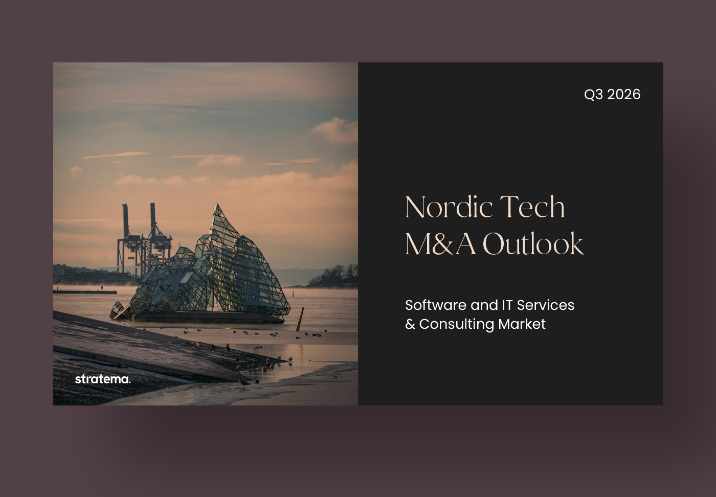 Markedsutsikter for M&A i nordisk teknologisektor Q3 2026